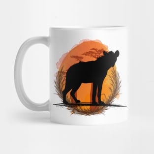 Hyena Silhouette - Savannah Mug